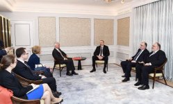 President Aliyev meets UK minister of state Alan Duncan (PHOTO)