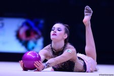 Лучшие моменты c Кубка мира по художественной гимнастике в Баку (ФОТОРЕПОРТАЖ)
