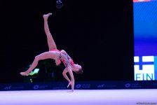 Лучшие моменты c Кубка мира по художественной гимнастике в Баку (ФОТОРЕПОРТАЖ)