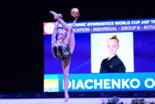 Лучшие моменты c Кубка мира по художественной гимнастике в Баку (ФОТОРЕПОРТАЖ)