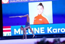 Лучшие моменты c Кубка мира по художественной гимнастике в Баку (ФОТОРЕПОРТАЖ)