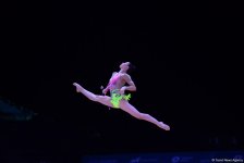 В Баку стартовал II день соревнований Кубка мира по художественной гимнастике (ФОТО)