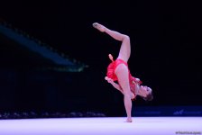 В Баку стартовал II день соревнований Кубка мира по художественной гимнастике (ФОТО)