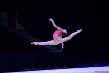В Баку стартовал II день соревнований Кубка мира по художественной гимнастике (ФОТО)