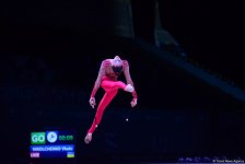 В Баку стартовал II день соревнований Кубка мира по художественной гимнастике (ФОТО)