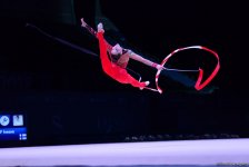 Лучшие моменты второго дня Кубка мира по художественной гимнастике в Баку (ФОТОРЕПОРТАЖ)