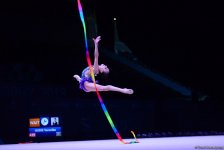 Лучшие моменты второго дня Кубка мира по художественной гимнастике в Баку (ФОТОРЕПОРТАЖ)