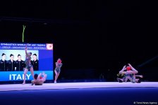 В Баку стартовал II день соревнований Кубка мира по художественной гимнастике (ФОТО)