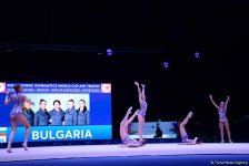 В Баку стартовал II день соревнований Кубка мира по художественной гимнастике (ФОТО)