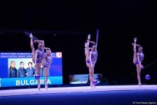 В Баку стартовал II день соревнований Кубка мира по художественной гимнастике (ФОТО)
