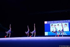 В Баку стартовал II день соревнований Кубка мира по художественной гимнастике (ФОТО)