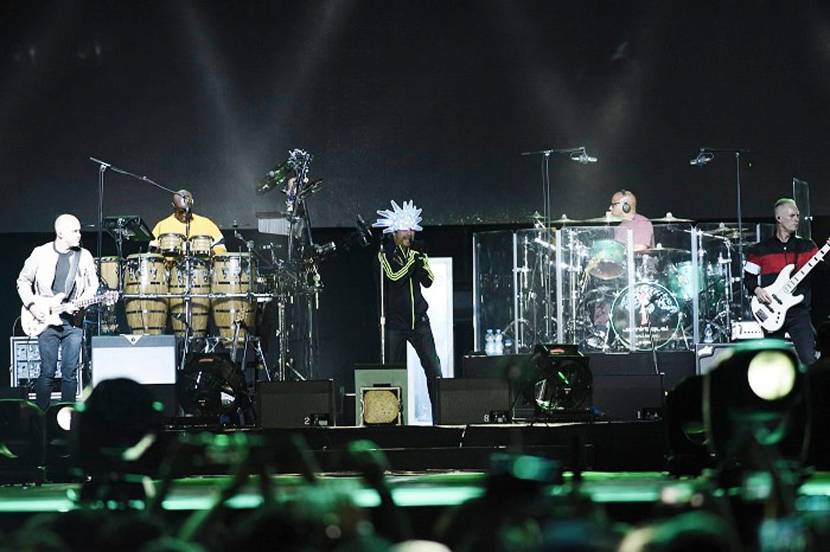 Потрясающее шоу Jamiroquai в рамках Гран-при Азербайджана Формулы 1 (ВИДЕО, ФОТО)