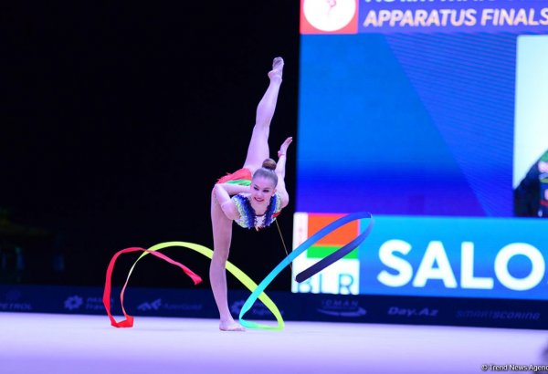 Best moments on last day of FIG Rhythmic Gymnastics World Cup in Baku (PHOTO)