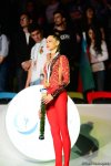 В Баку прошла церемония награждения призеров индивидуальных финалов Кубка мира по художественной гимнастике (ФОТО)
