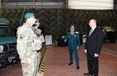 Президент Ильхам Алиев ознакомился с новым пограничным сторожевым кораблем типа "Туфан" (ФОТО)