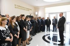 Президент Ильхам Алиев принял участие в церемонии начала подачи питьевой воды в город Хызы и поселок Алтыагадж (ФОТО)