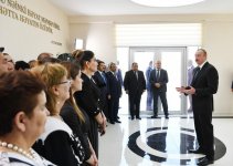 Президент Ильхам Алиев принял участие в церемонии начала подачи питьевой воды в город Хызы и поселок Алтыагадж (ФОТО)