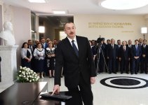 Президент Ильхам Алиев принял участие в церемонии начала подачи питьевой воды в город Хызы и поселок Алтыагадж (ФОТО)
