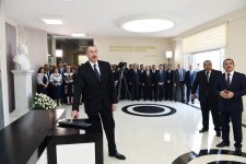 Президент Ильхам Алиев принял участие в церемонии начала подачи питьевой воды в город Хызы и поселок Алтыагадж (ФОТО)