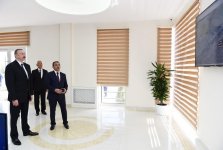 Президент Ильхам Алиев принял участие в церемонии начала подачи питьевой воды в город Хачмаз (ФОТО)