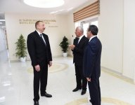 Президент Ильхам Алиев принял участие в церемонии начала подачи питьевой воды в город Хачмаз (ФОТО)