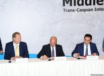 Участники Транскаспийского международного маршрута утвердили в Баку новые тарифы (ФОТО)