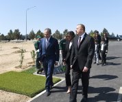 Президент Ильхам Алиев и Первая леди Мехрибан Алиева приняли участие в кампании по посадке деревьев, посвященной дню рождения великого лидера Гейдара Алиева (ФОТО)