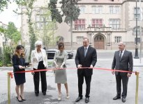 Президент Ильхам Алиев и Первая леди Мехрибан Алиева приняли участие в церемонии открытия отеля «Динамо» (ФОТО)