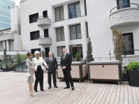 Президент Ильхам Алиев и Первая леди Мехрибан Алиева приняли участие в церемонии открытия отеля «Динамо» (ФОТО)