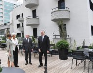 Президент Ильхам Алиев и Первая леди Мехрибан Алиева приняли участие в церемонии открытия отеля «Динамо» (ФОТО)