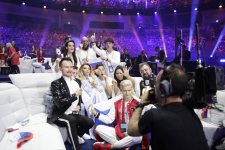 Эмоции участников "Евровидения-2018" в грин-рум (ФОТО)