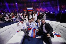 Эмоции участников "Евровидения-2018" в грин-рум (ФОТО)