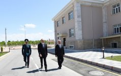 Президент Ильхам Алиев ознакомился с условиями в погранотряде Госпогранслужбы в Нахчыване (ФОТО)