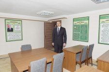 Президент Ильхам Алиев ознакомился с условиями в погранотряде Госпогранслужбы в Нахчыване (ФОТО)