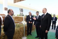 Президент Ильхам Алиев ознакомился с XXIV Азербайджанской международной продовольственной выставкой (ФОТО)