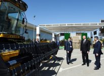 Президент Ильхам Алиев ознакомился с XXIV Азербайджанской международной продовольственной выставкой (ФОТО)