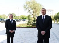 Президент Ильхам Алиев  принял участие в открытии нового здания Нахчыванского института учителей (ФОТО)