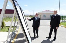 Президент Ильхам Алиев принял участие в открытии Комплекса очистных сооружений города Нахчыван (ФОТО)