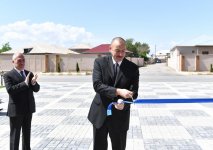 Президент Ильхам Алиев принял участие в открытии средней школы в Нахчыване (ФОТО)