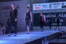 Гюльнара Халилова оценила работы молодых дизайнеров в Казахстане (ФОТО)