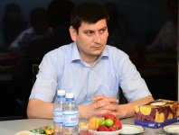 В АМИ Trend прошла встреча с представителями СМИ Грузии (ФОТО)