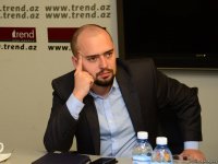 В АМИ Trend прошла встреча с представителями СМИ Грузии (ФОТО)