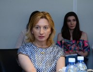 В АМИ Trend прошла встреча с представителями СМИ Грузии (ФОТО)