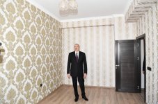 Президент Ильхам Алиев и Первая леди Мехрибан Алиева приняли участие в открытии жилого комплекса «Гобу Парк» для вынужденных переселенцев (ФОТО)