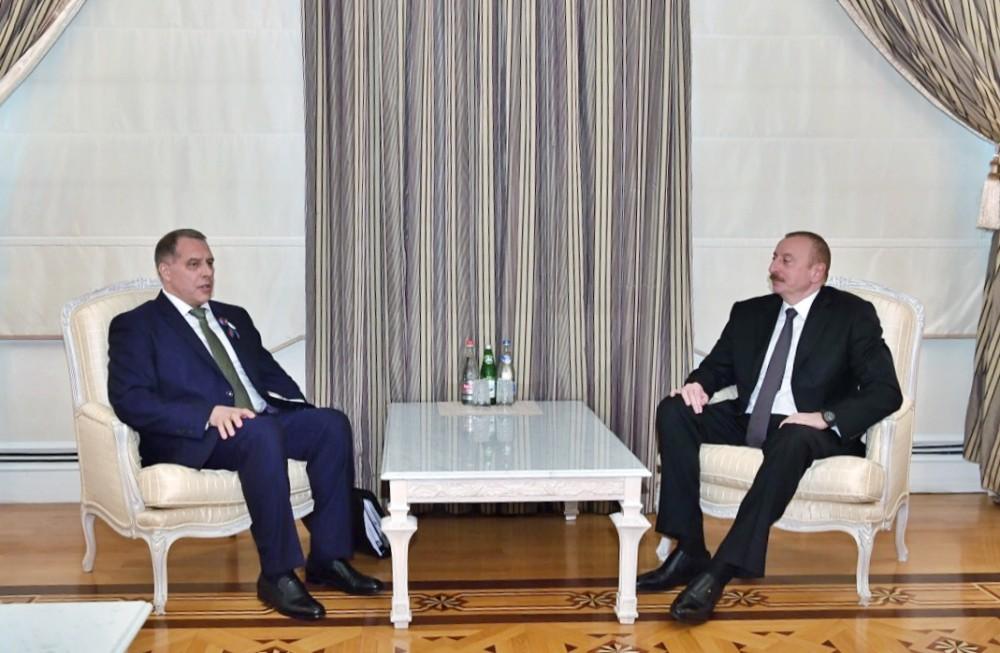 Президент Ильхам Алиев принял генсека Форума стран-экспортеров газа