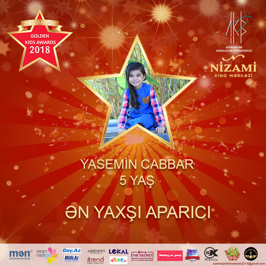 Определены все номинанты Azerbaijan Golden Kids Azerbaijan 2018 (ФОТО)