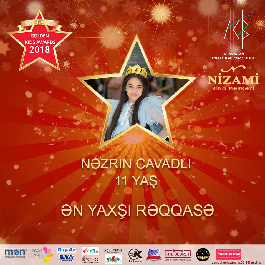 Определены все номинанты Azerbaijan Golden Kids Azerbaijan 2018 (ФОТО)