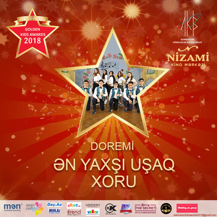 Определены все номинанты Azerbaijan Golden Kids Azerbaijan 2018 (ФОТО)