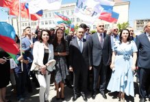 Вице-президент Фонда Гейдара Алиева Лейла Алиева приняла участие в открытии Азербайджанского делового центра в Астрахани (ФОТО)