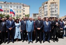 Вице-президент Фонда Гейдара Алиева Лейла Алиева приняла участие в открытии Азербайджанского делового центра в Астрахани (ФОТО)